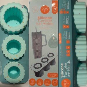 Core Stanley silicone ice molds for 20 oz to 40 oz tumblers / NEW in packaging